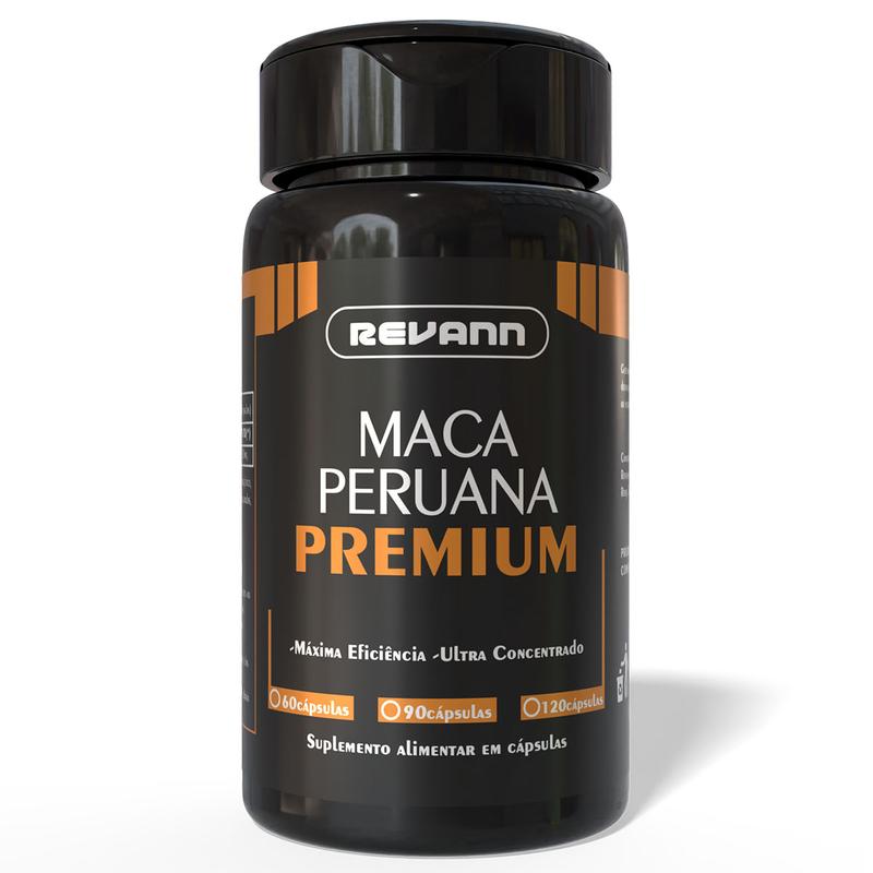 Revann Maca Peruana Premium 120un Energia E Vitalidade